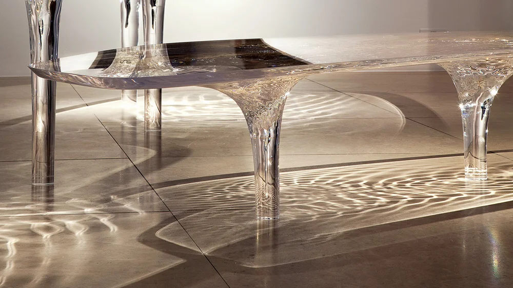 ZH Coffee Table 'Liquid Glacial' — DAVID GILL GALLERY