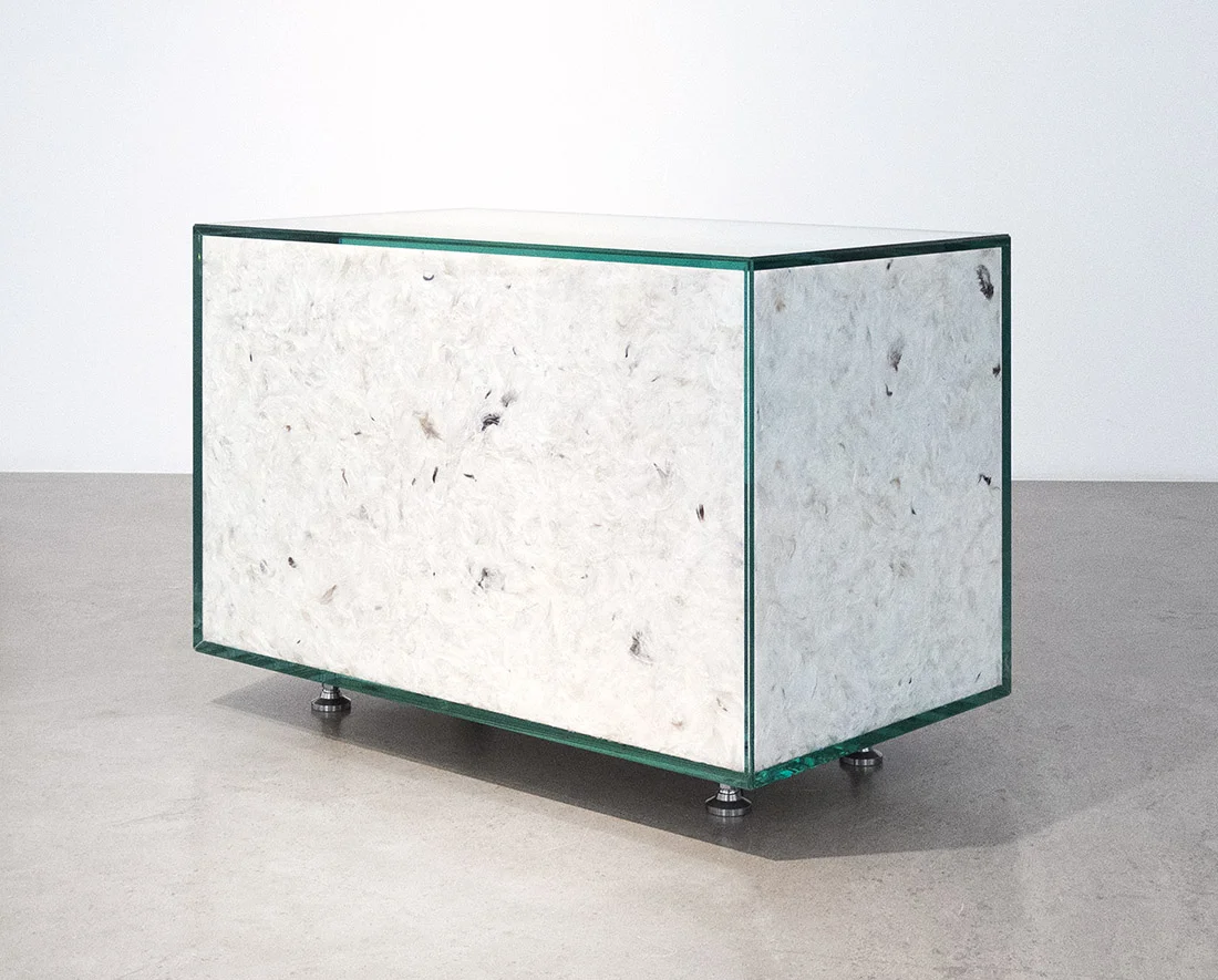 Side Table 'Unit #3 Feather White', 2007