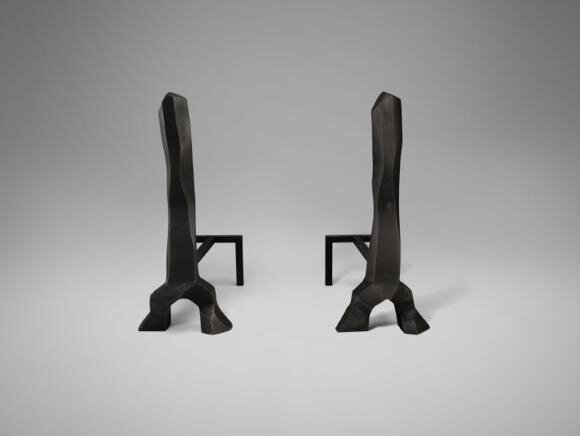 GAROUSTE & BONETTI, FIREDOGS 'PETRA'