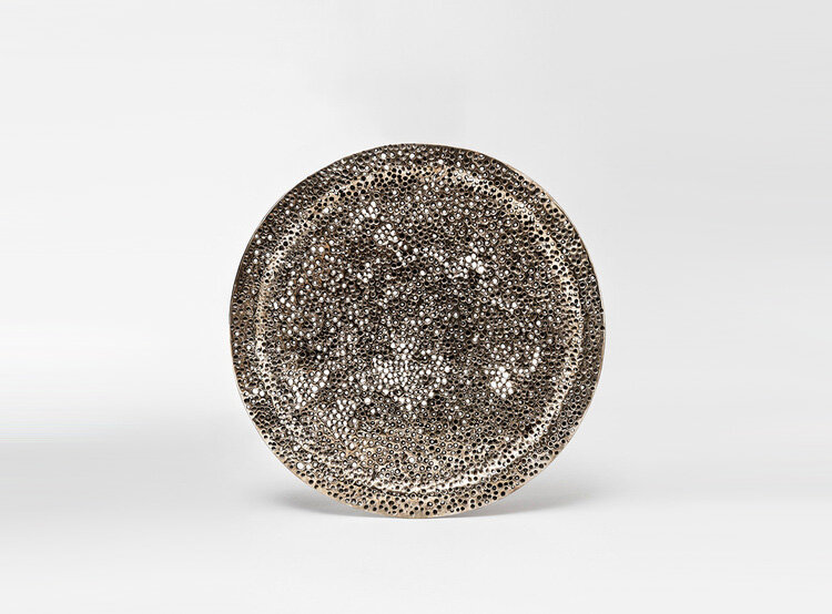 Michele Oka Doner, Platter 'Silver Coral'