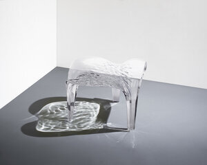 Stool 'Liquid Glacial (Clear)', 2015