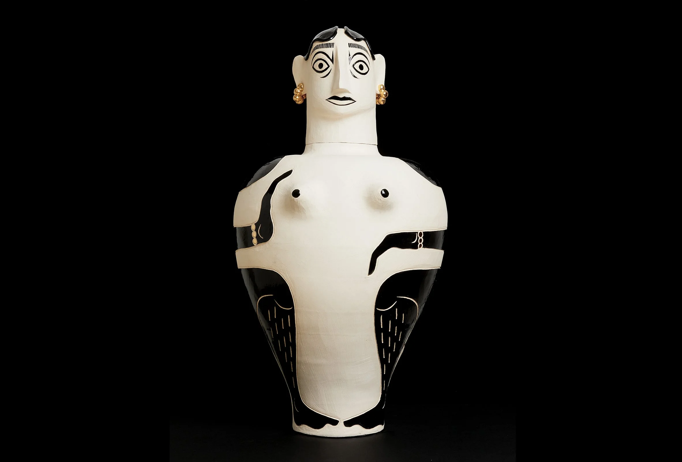 'Goddess with Beaded Jewellery' 2021