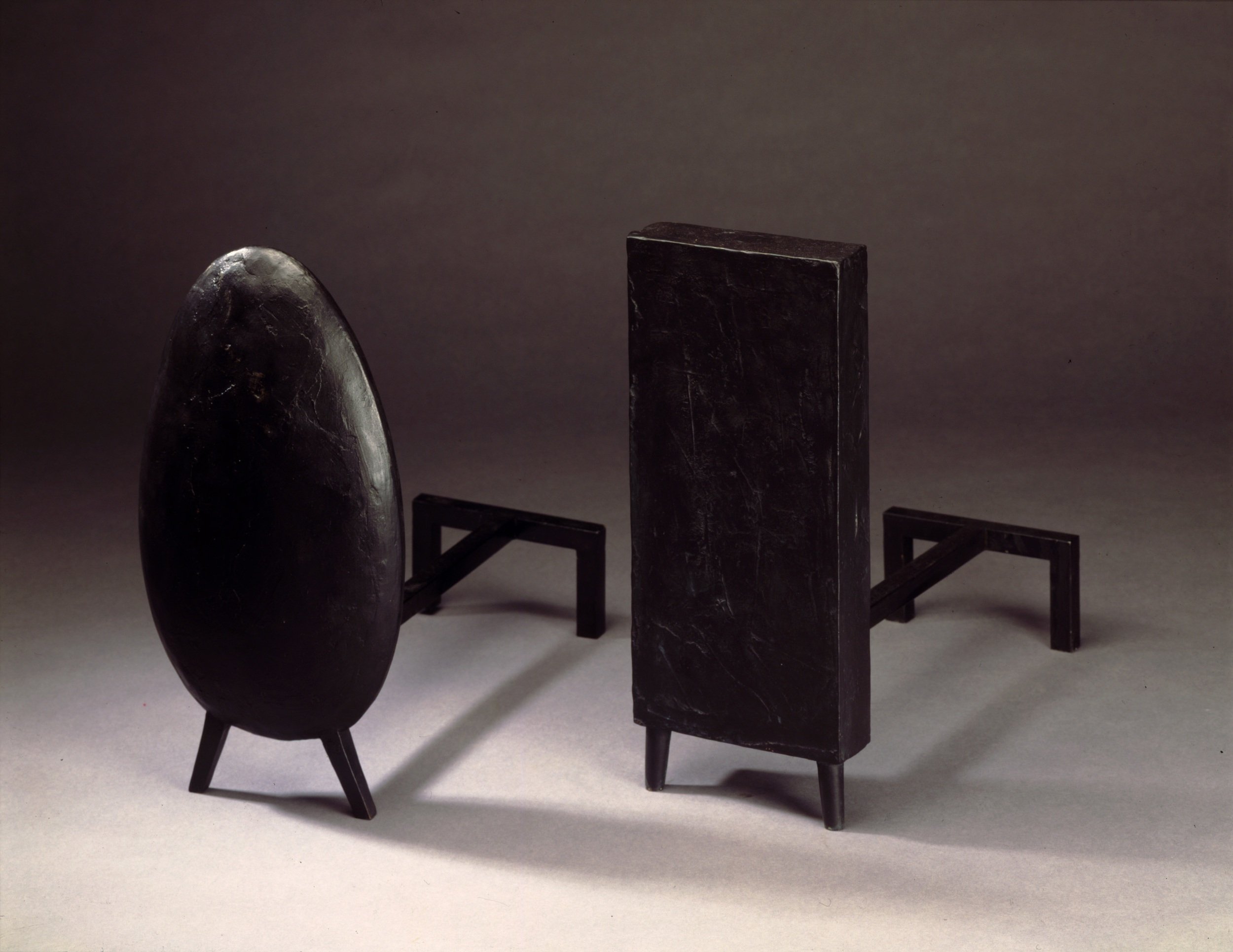 GAROUSTE & BONETTI, FIREDOGS 'ABSTRACT'