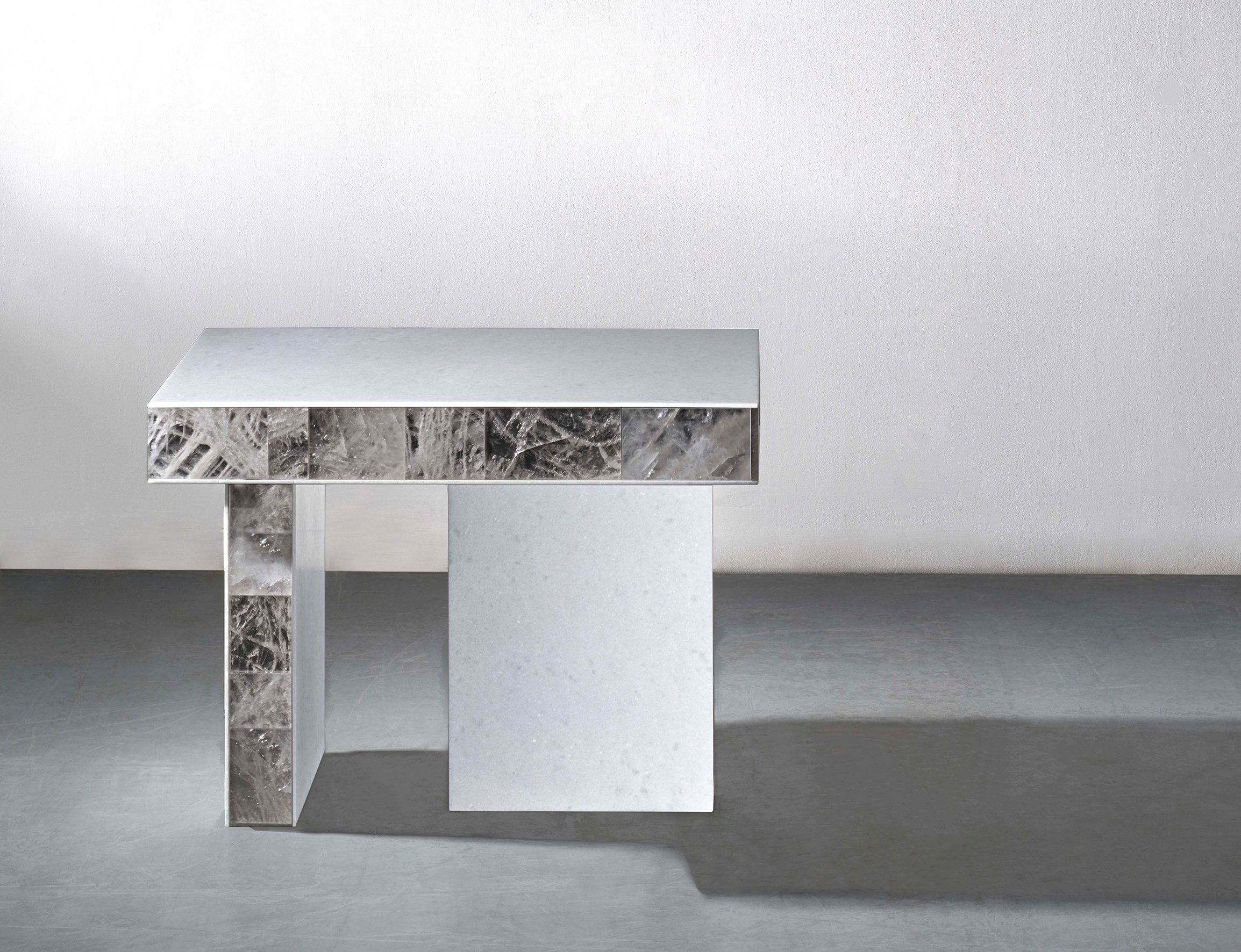 Mattia Bonetti, Bedside Table 'Rock Crystal'