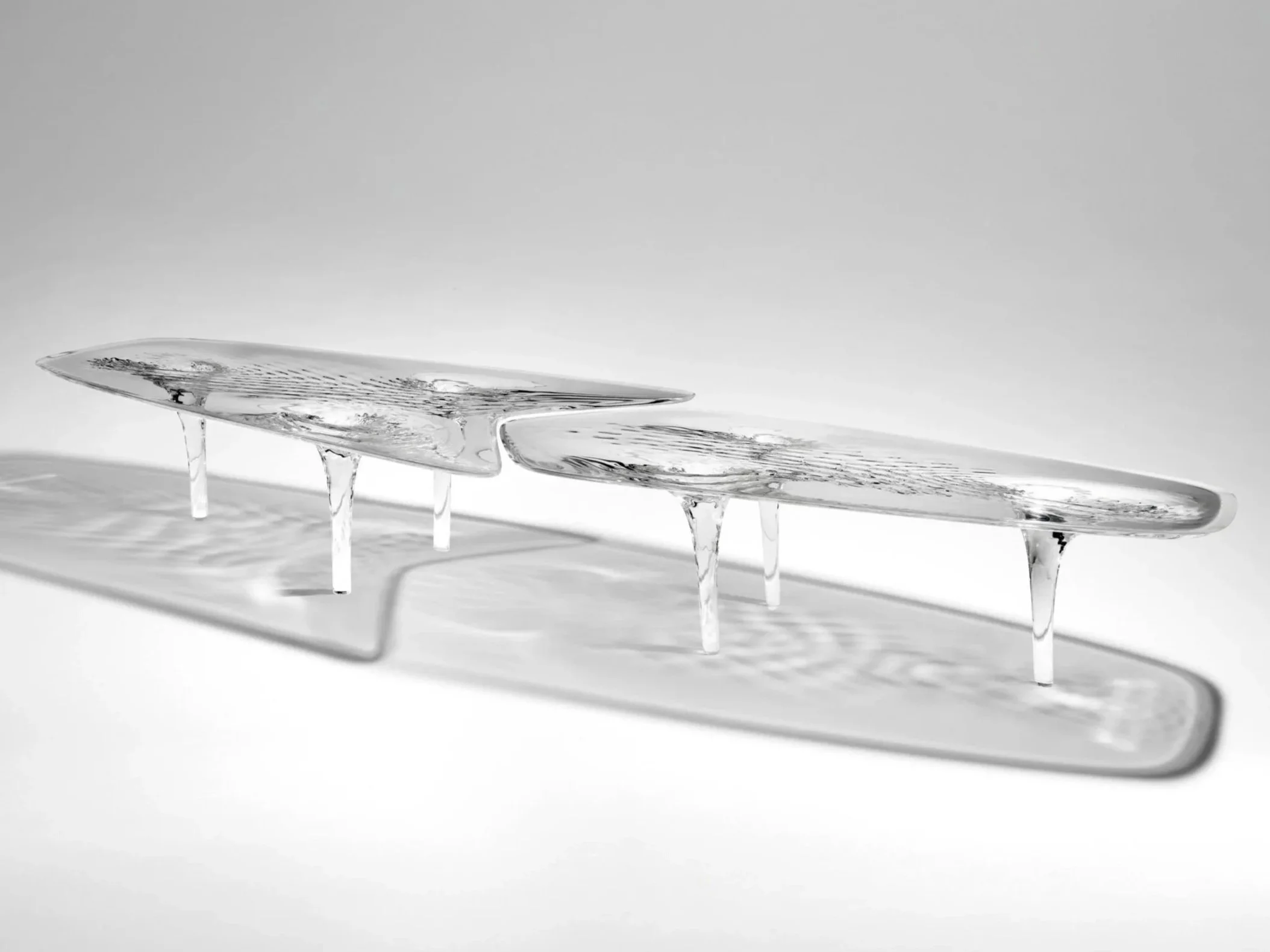 ZAHA HADID, 'LIQUID GLACIAL' 