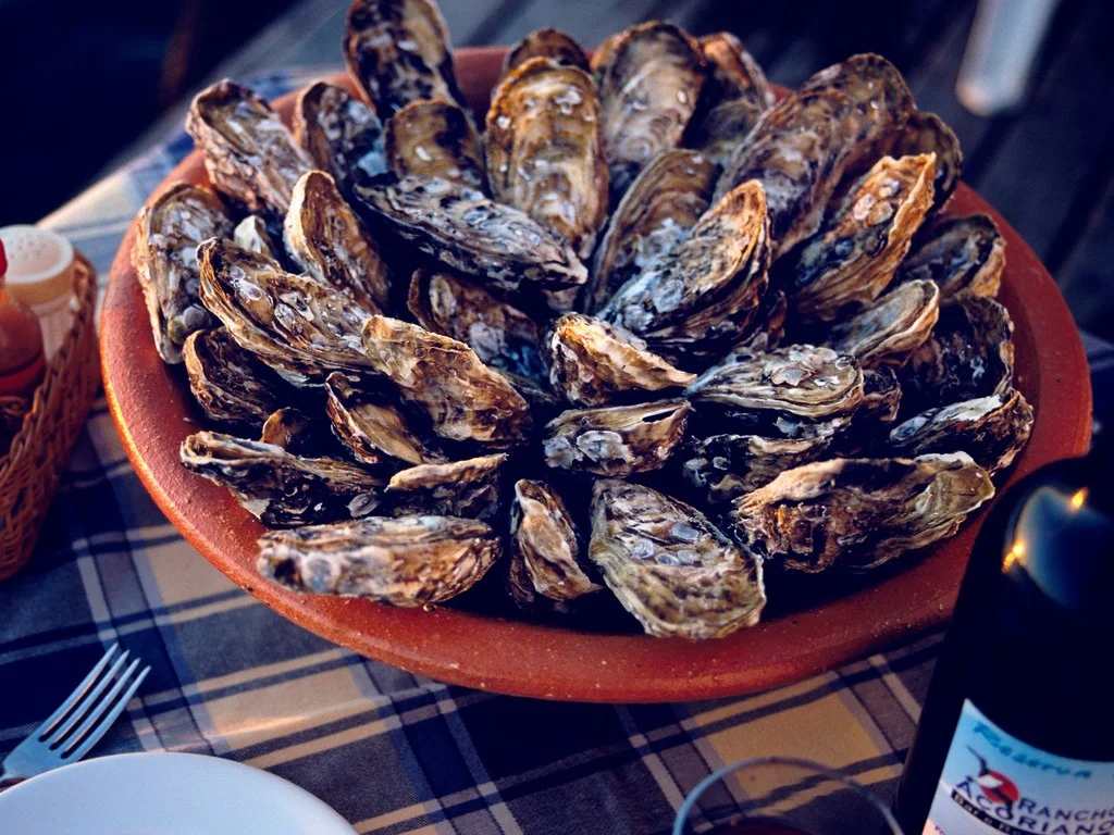 Olympic class oysters in Rio... or just outside of it.