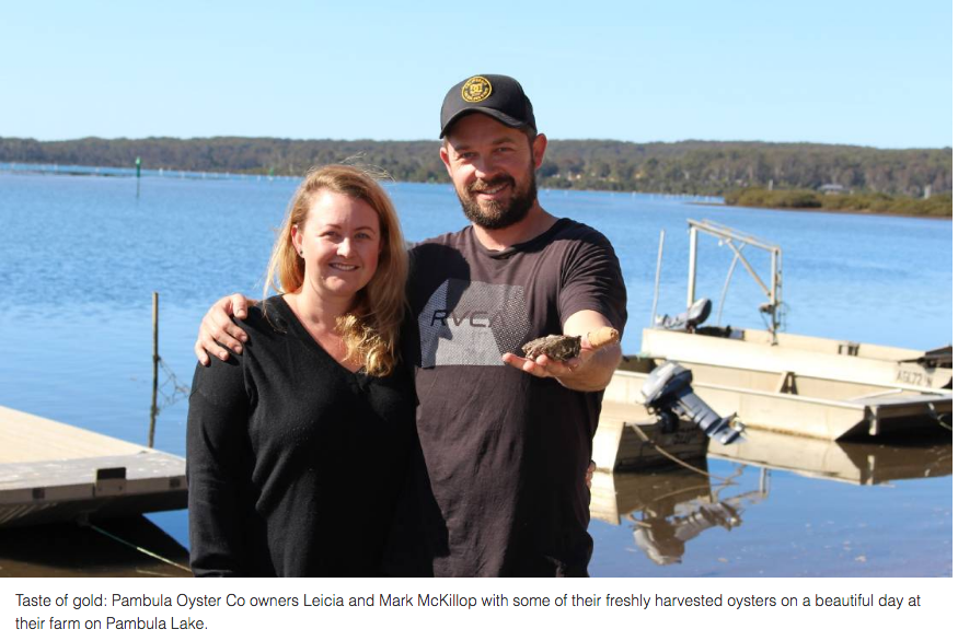 Pambula Oyster Co win gold at Australian Food Awards