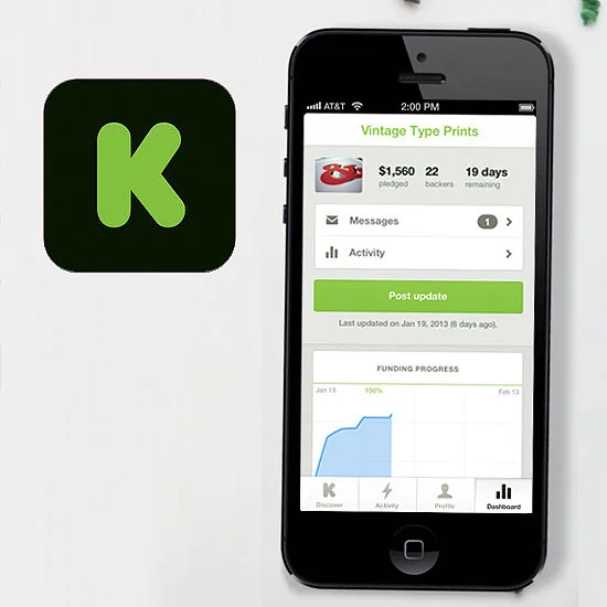 Get your hands on the Kickstarter app for September.