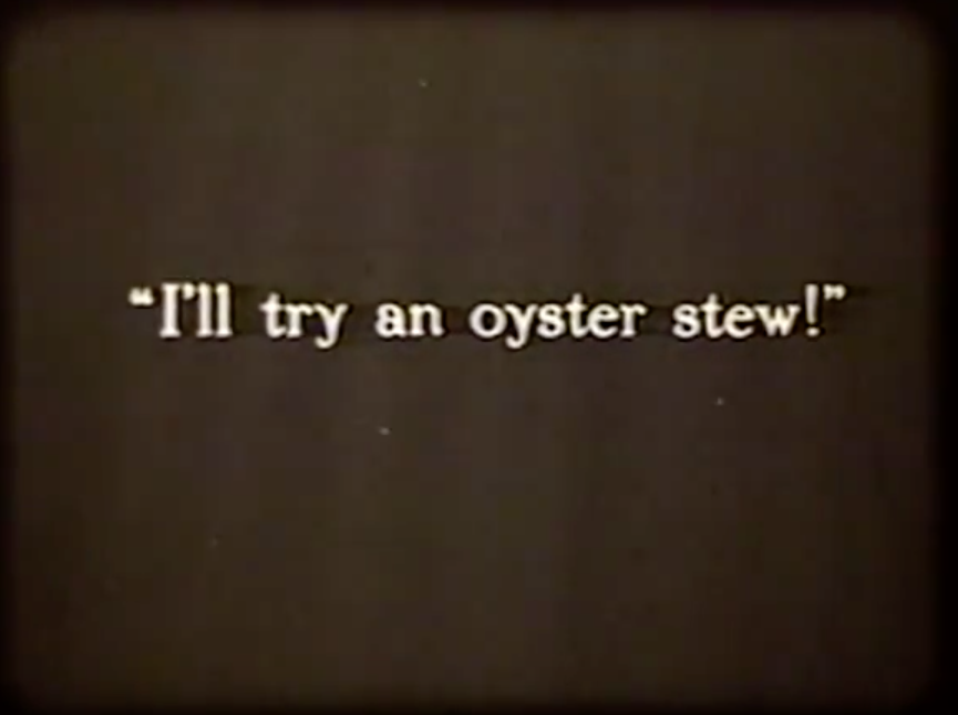 Silent comedy - How to train your oyster