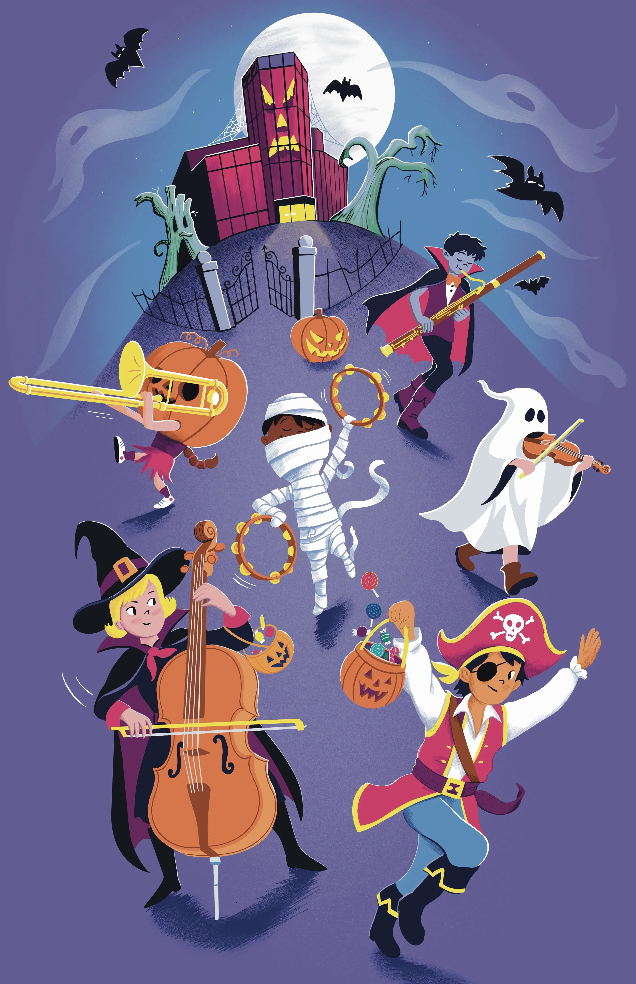 NAC Spooky poster