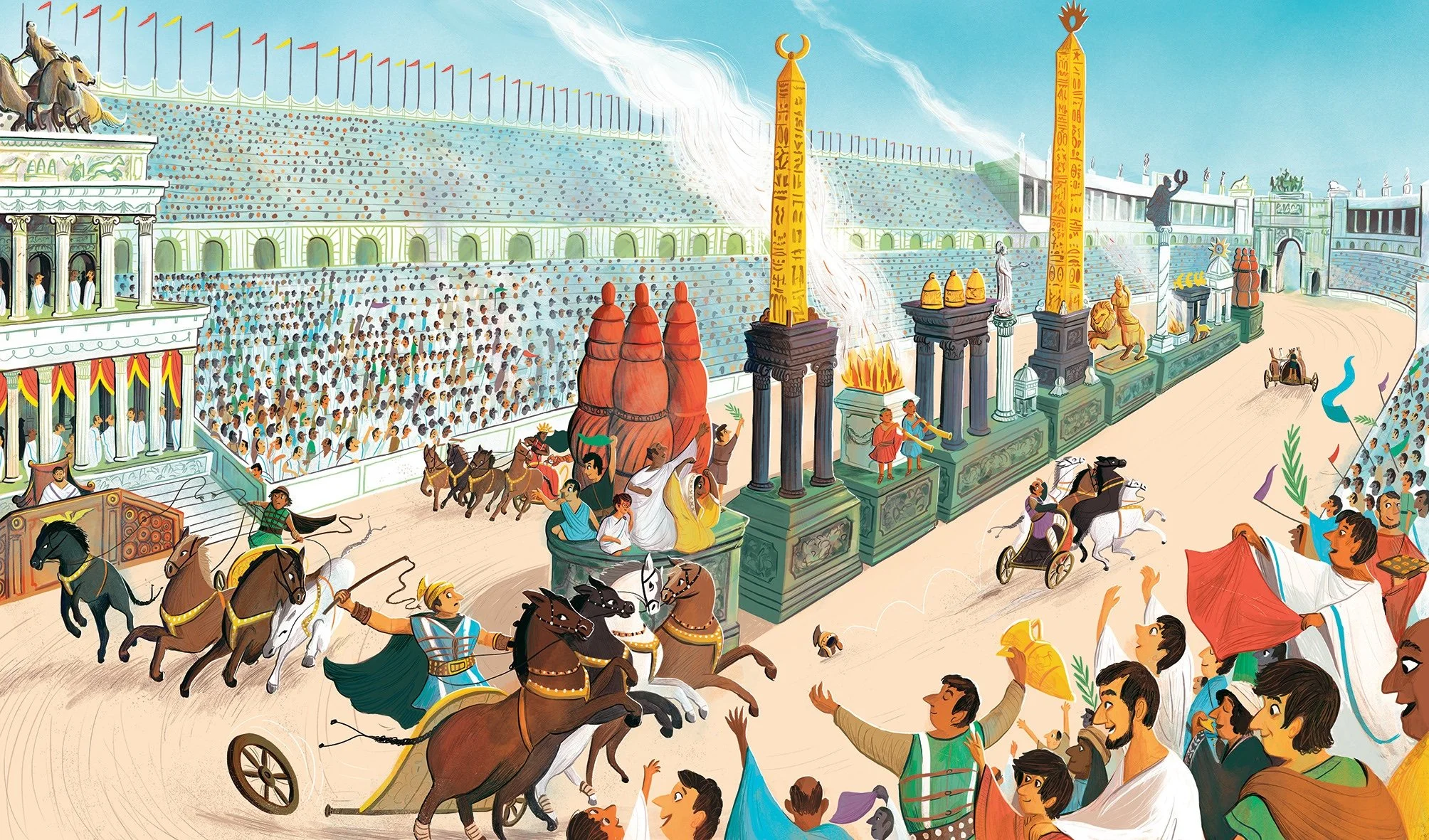 Chariot racing in Ancient Rome