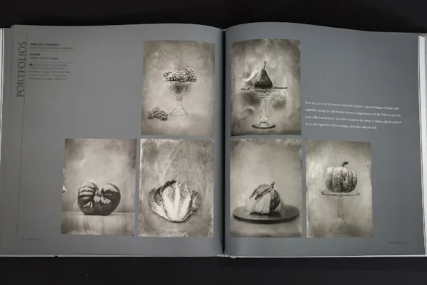 'Diversity' tintype series selected in the portfolio category for the 10th anniversary edition of the International Garden Photographer of the Year publication.