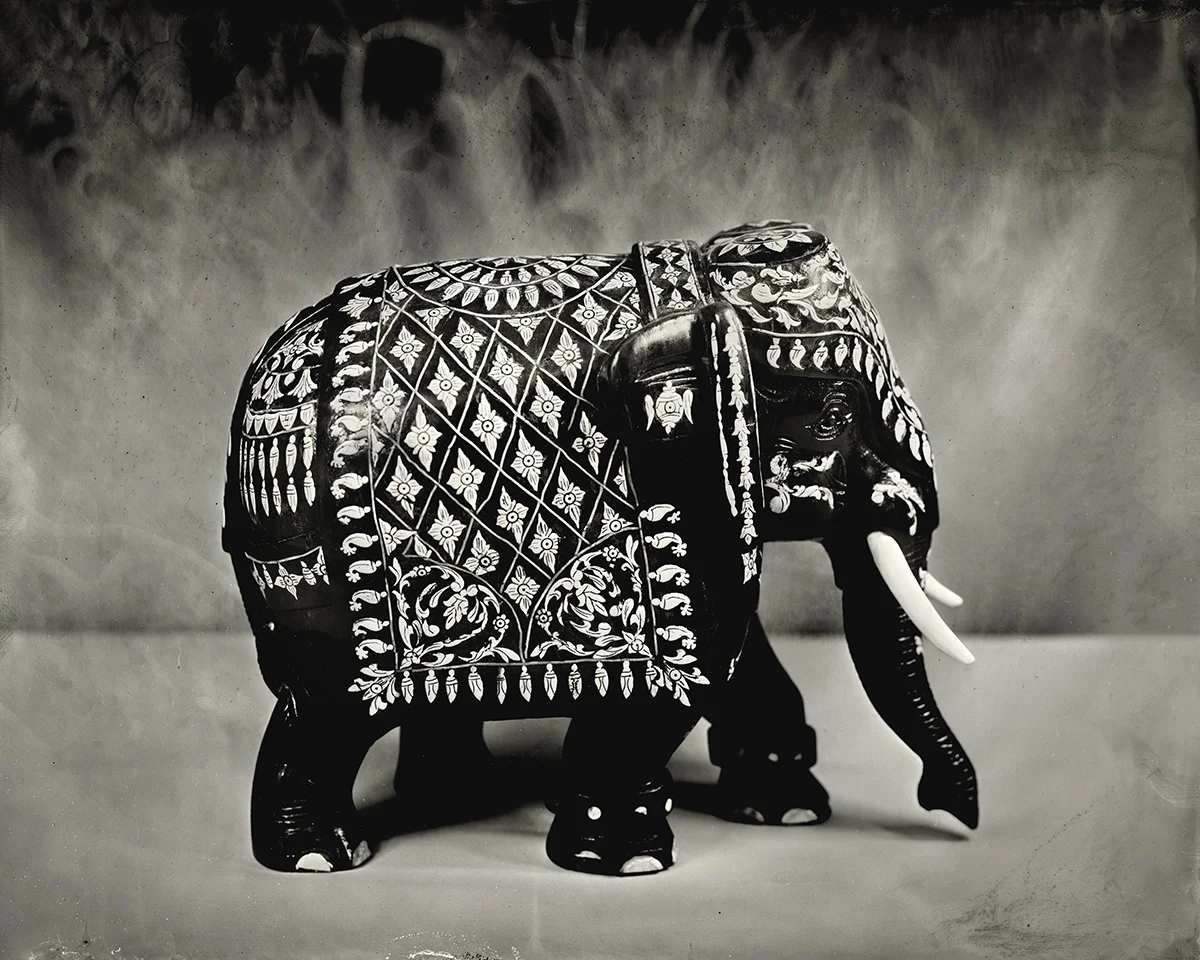 Ivory Inlaid Elephant, 2018