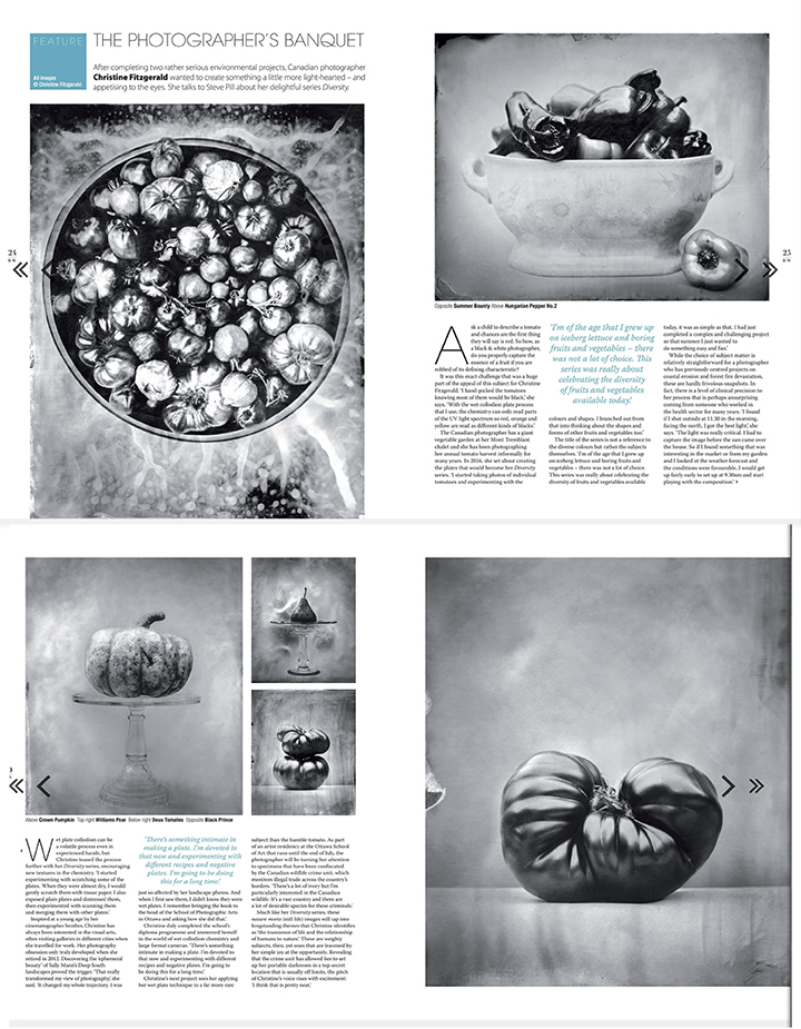 Black+White Photography Magazine, UK, June 2018 issue.