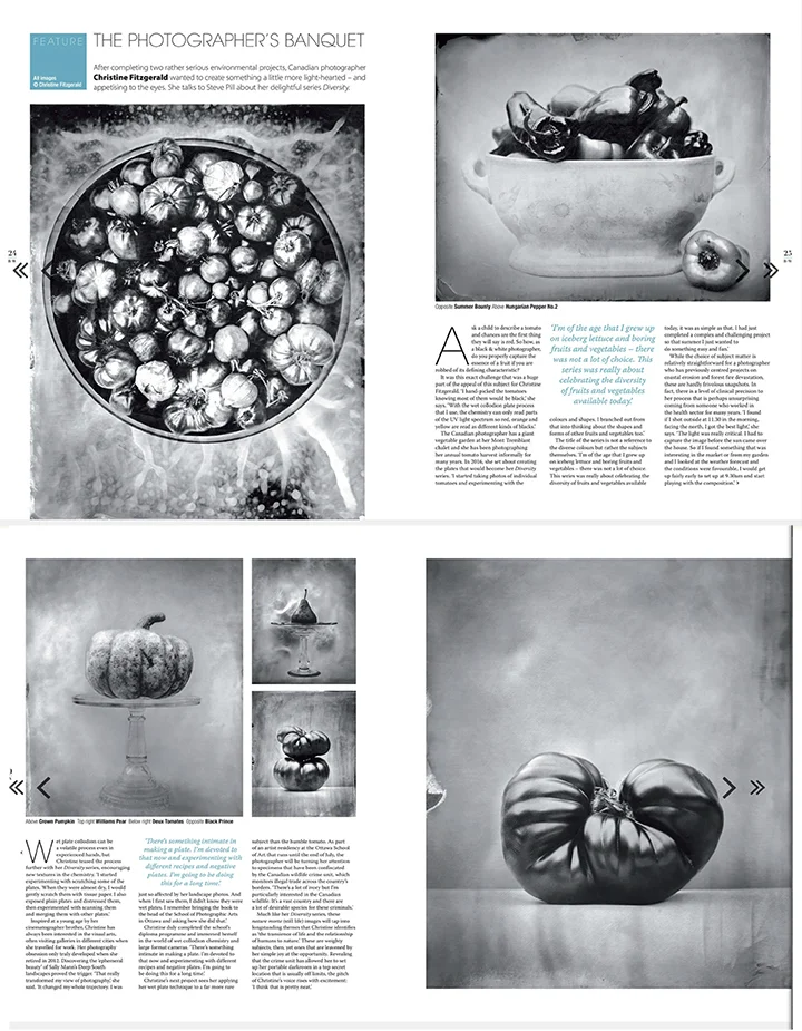 Black+White Photography Magazine, UK, June 2018 issue.