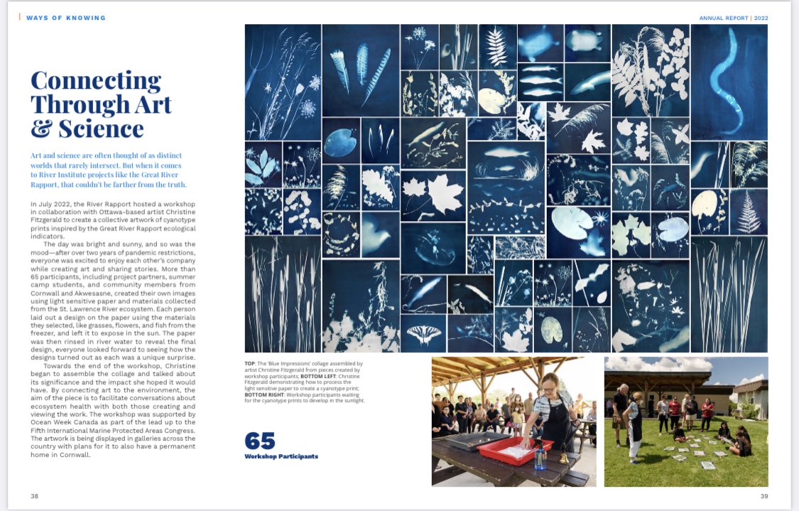 River Institute, Cornwall, ON. Annual Report 2022.