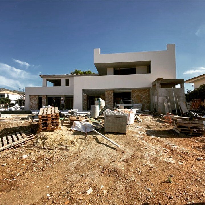 🏘️ Where Dreams Take Shape 🏗️💫 It's a joy to share the progress of our architectural wonder in Mallorca. 

Our team in Mallorca is turning visions into reality. Follow the journey with us! 
Brought to life by @a3_luxury_living and the amazing team