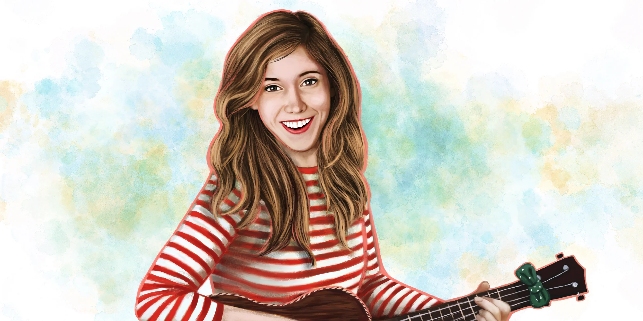 Portrait Illustration done for The Daily Dot's #WCW blog, highlighting female creators on Youtube whose work we admire. Art Director: Jason Reed