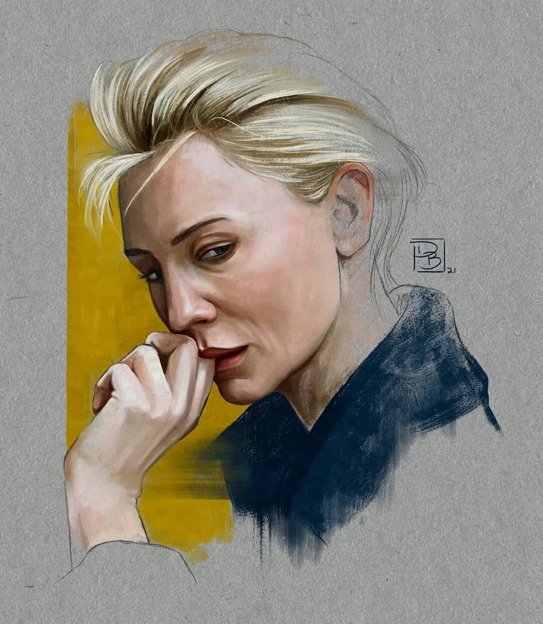 Finished painting study of the lovely Cate Blanchett
..
...
..
..
.
#painting #digitalart #paintingstudy #sketchdaily #portraitstudy #artistofinstagram #cateblanchett #portraitart #digitalpainting #digitalartwork #markmaking #art #portraitpainting #a