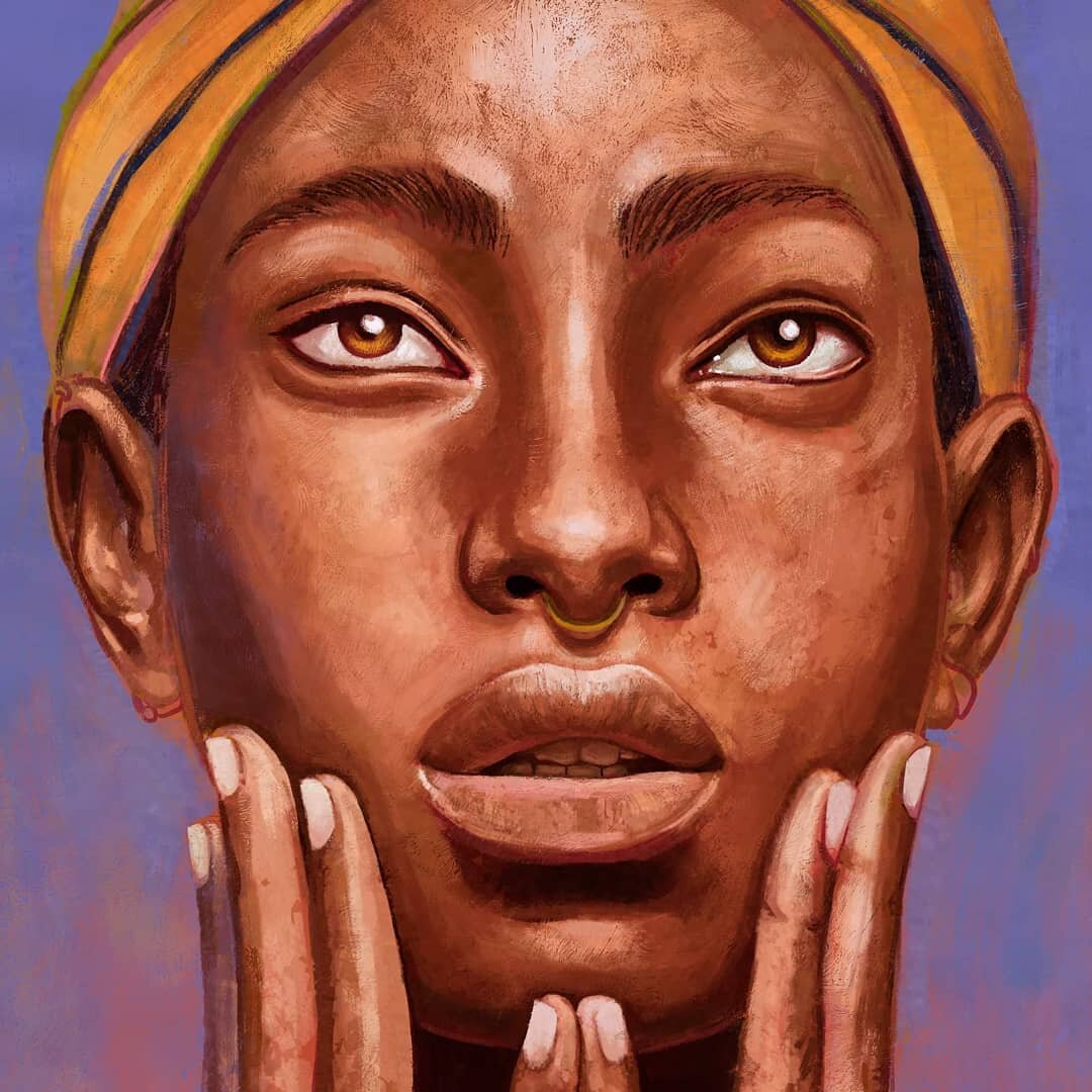 Here's a peak of another digital painting. Little rough but getting there.
..
..
...
..
.
.
#painting #digitalart #paintingstudy #sketchdaily #portraitstudy #willow #portraitart #willowsmith #digitalpainting #blackgirl #celebrityportrait #digitalartw