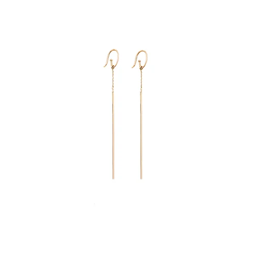 Earrings -LIM Collection Needle Earring Pendant : Eur 90 Hooks : eur 90 18 Kt gold
