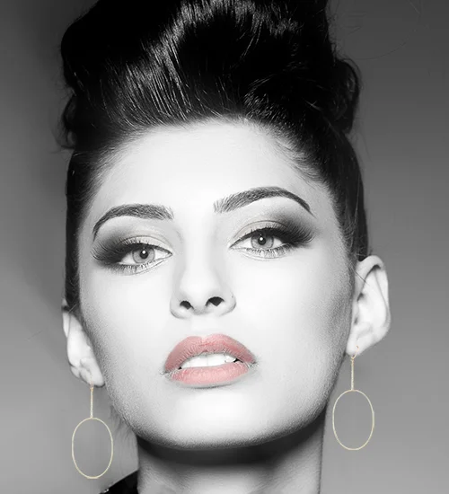 Earrings -LIM Collection Ellipse Earring Pendant : Eur 190 Hooks : Eur 90 18 Kt gold