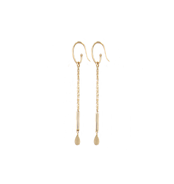MORGAN Collection Pipe earrings From Eur 220 to Eur 310 18 kt yellow gold