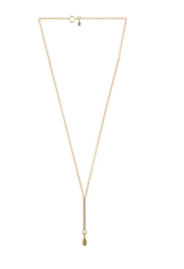 MORGAN Collection Pipe necklace Eur 410 18 kt gold