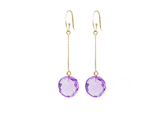 TARTRUM Collection Tantrum Party earrings Changeable pendant - 15 colours Pendant : From Eur 160 to Eur 209 Hooks : Eur 90 18 kt yellow gold