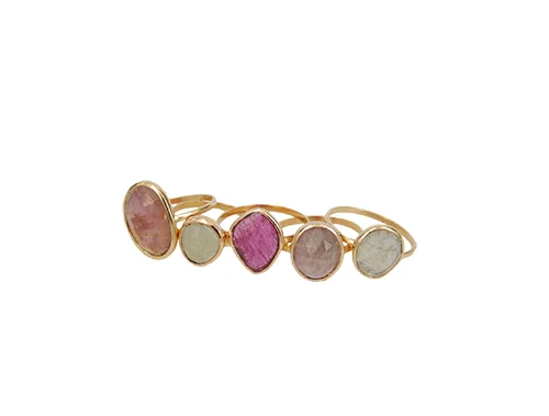 MARGOTIN Collection Margotin sapphire ring Natural translucide untreated sapphire African Ruby From Eur 220 to Eur 280 18 karat gold
