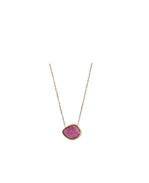  MARGOTIN Collection Margotin necklace African Ruby Eur 280 18 karat gold 