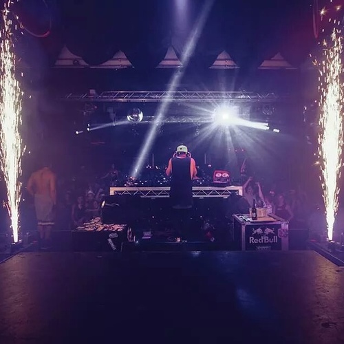 Indoor Fireworks during DJ Timmy Trumpet's set in Melbourne