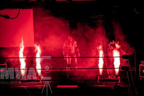 Copy of Indoor Fireworks Red Flame Projectors for Wrestlers Entrance MCW - Blaso Pyrotechnics, Melbourne, Australia