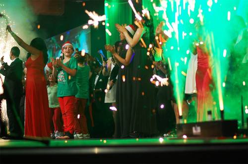 Copy of Indoor Fireworks for Christmas Carols at Enjoy Church - Blaso Pyrotechnics, Melbourne, Australia