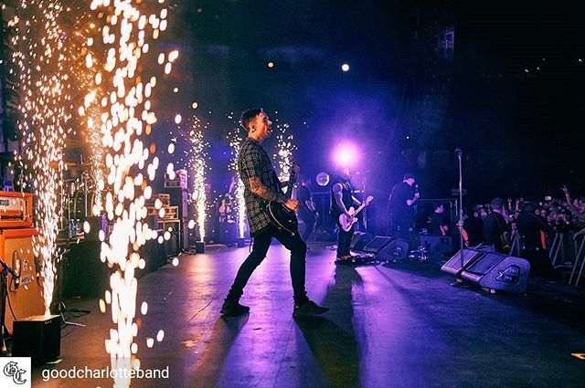 Good Charlotte - AUS Tour 2018. ⚡Spark FX
💀blasopyrotechnics.com.au
🎵@goodcharlotteband 📷@edmasonphoto

When it comes to tours, large scale productions and outdoor events&nbsp;we&nbsp;carry a huge range of Co2 equipment and&nbsp;flame systems, som