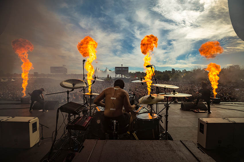 Blaso Pyrotechnics DOWNLOAD FESTIVAL 4