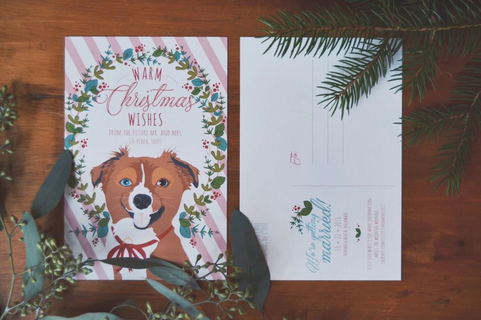 Jess & Mike | Christmas Card