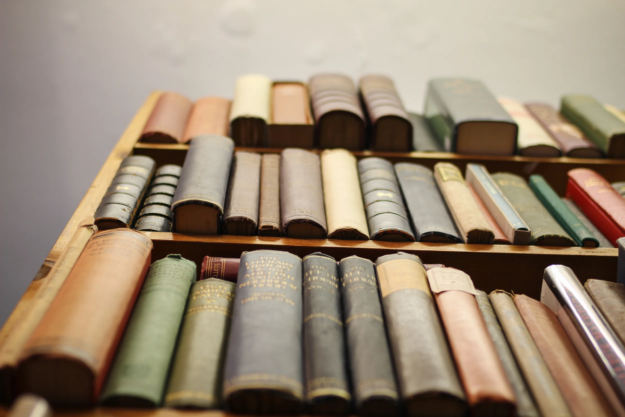 Bookshelves, somewhere in London 2014