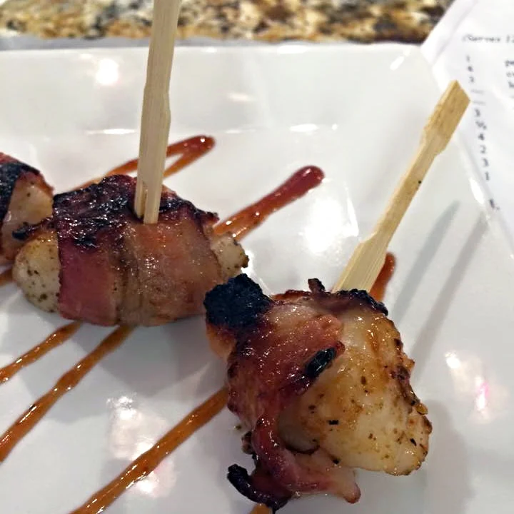 BBQ Bacon Wrapped Scallops