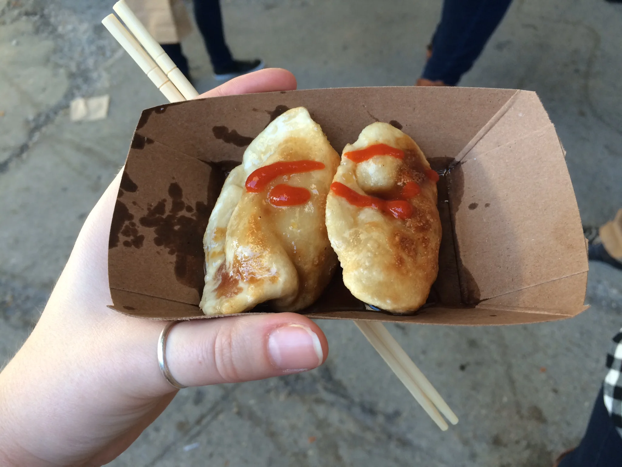 Pinch me! These pork dumplings are impressive.