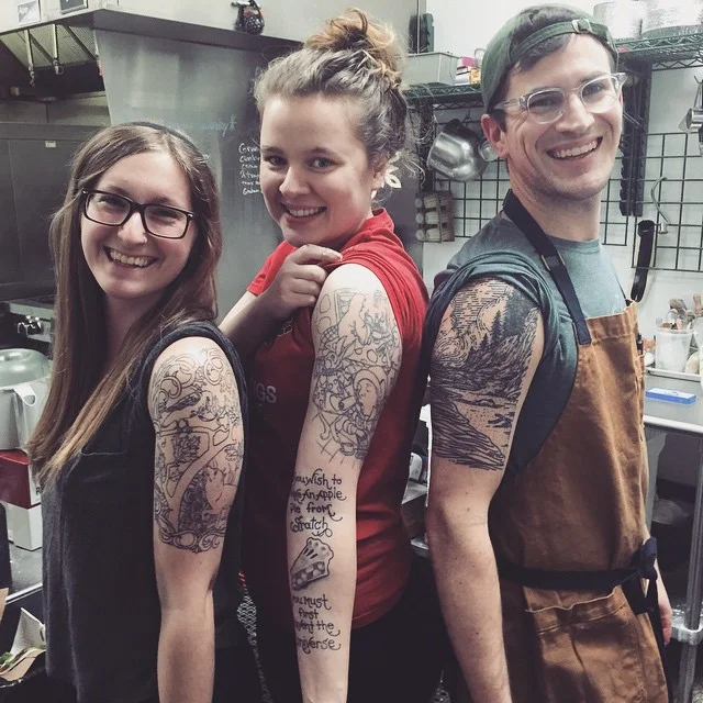 Autumn, Kandis and Matt - Fox family members.