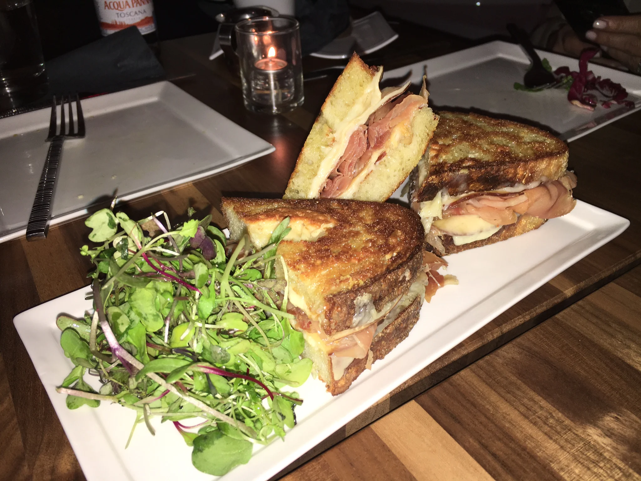 Grilled Cheese with Serrano Ham