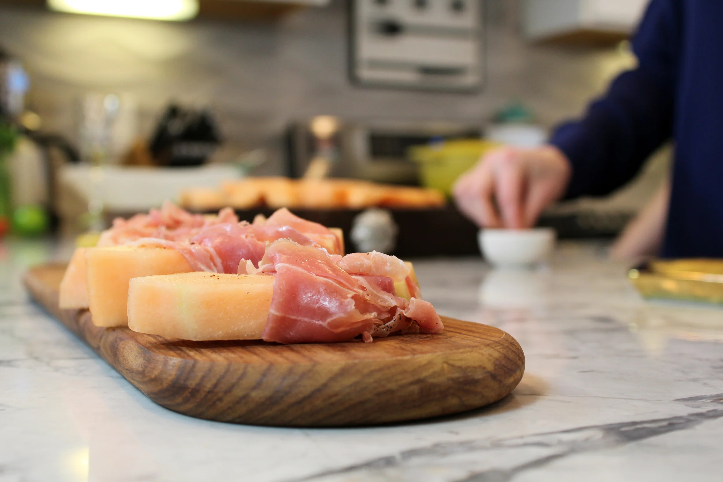 Prosciutto Wrapped Melon