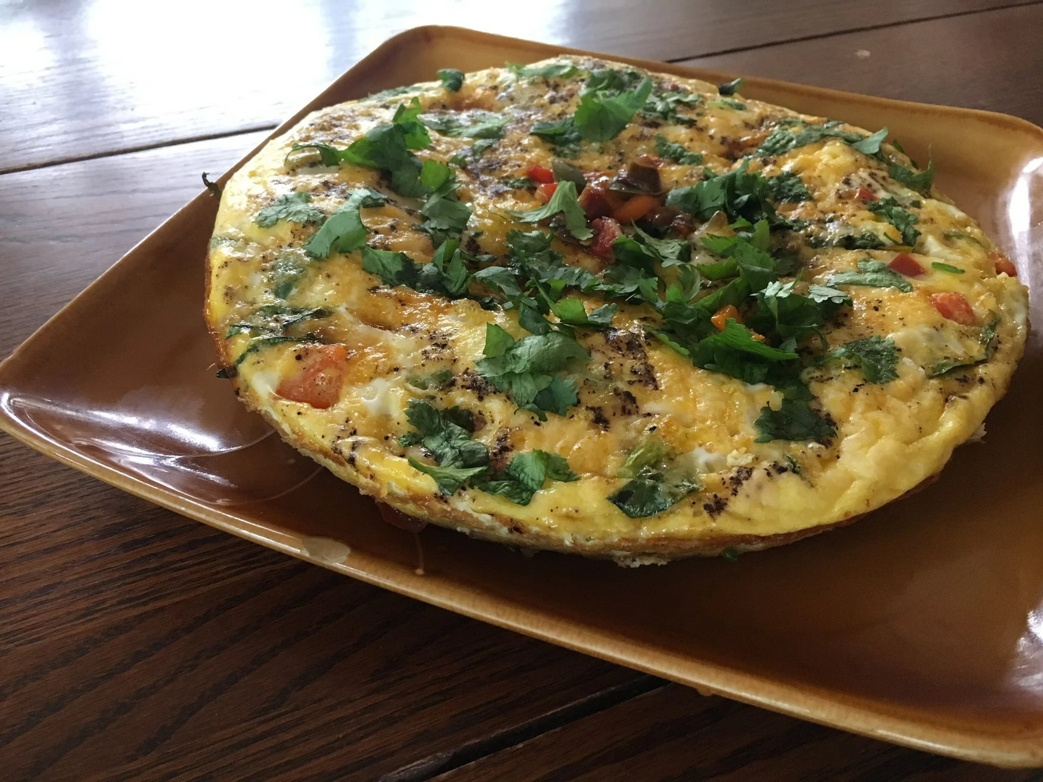 Easy AF Vegetable Frittata