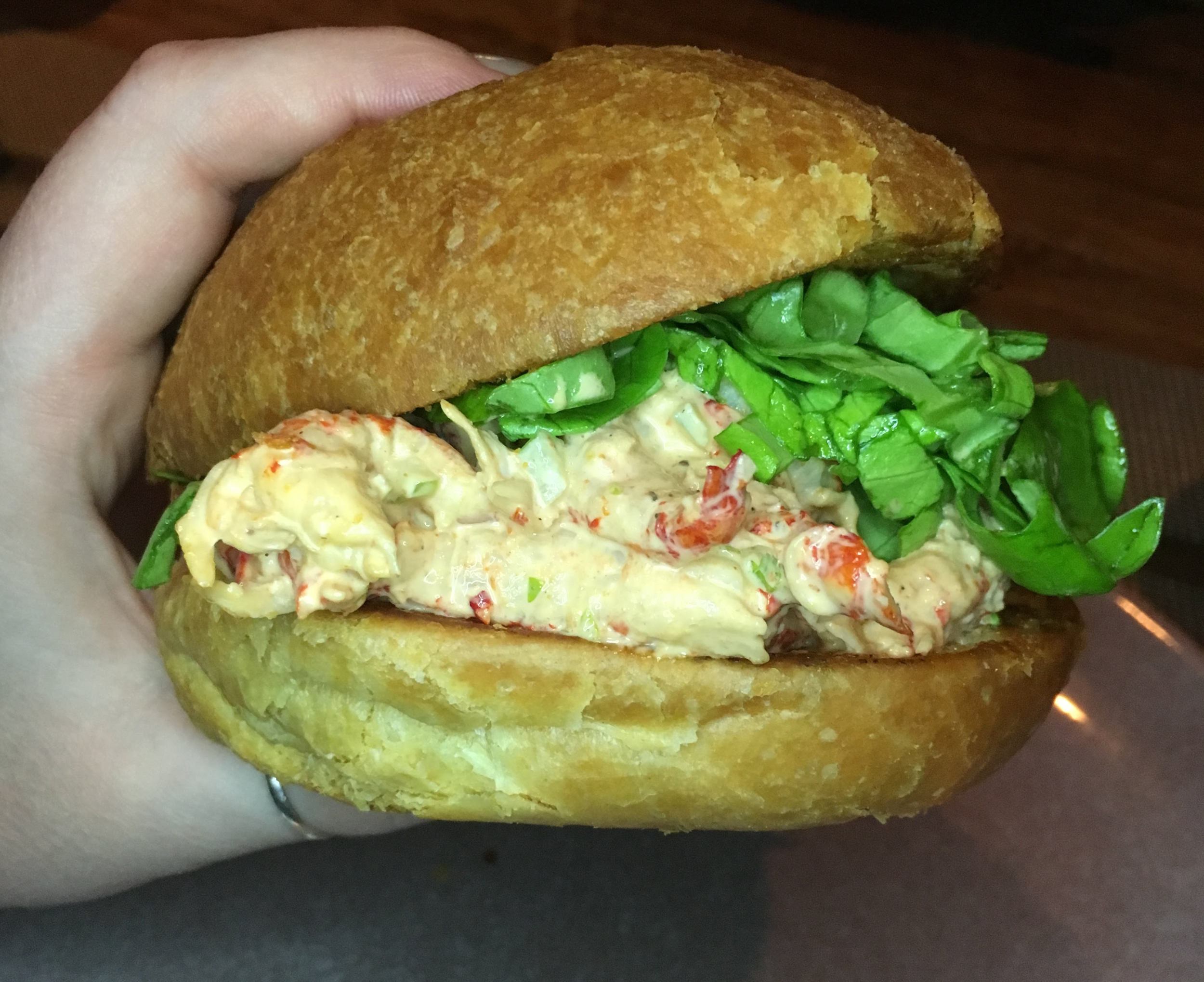 New Orleans Crawfish Roll