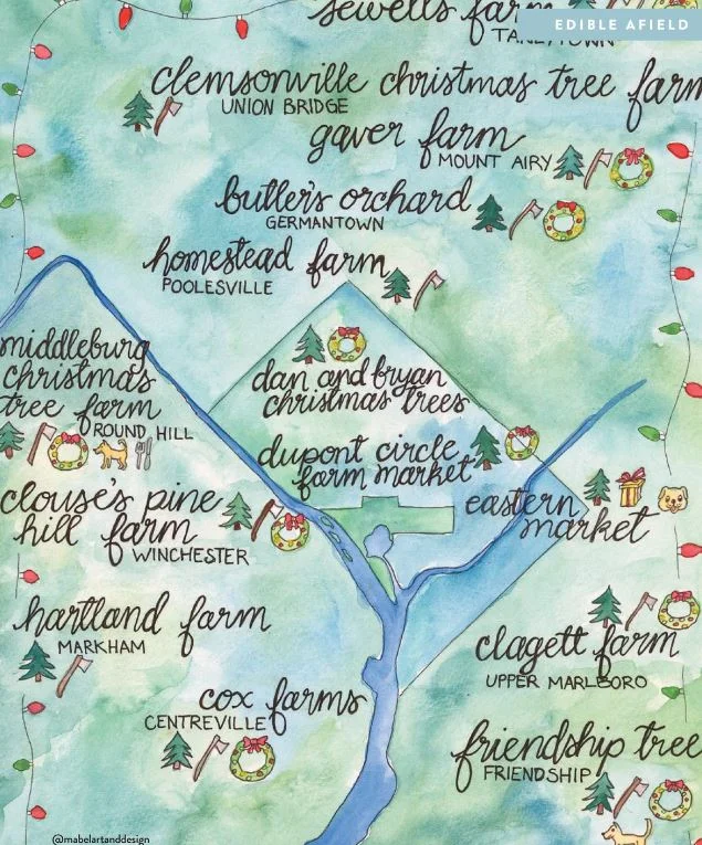 Edible DC: A Guide to Local Holiday Tree Farms and Shops