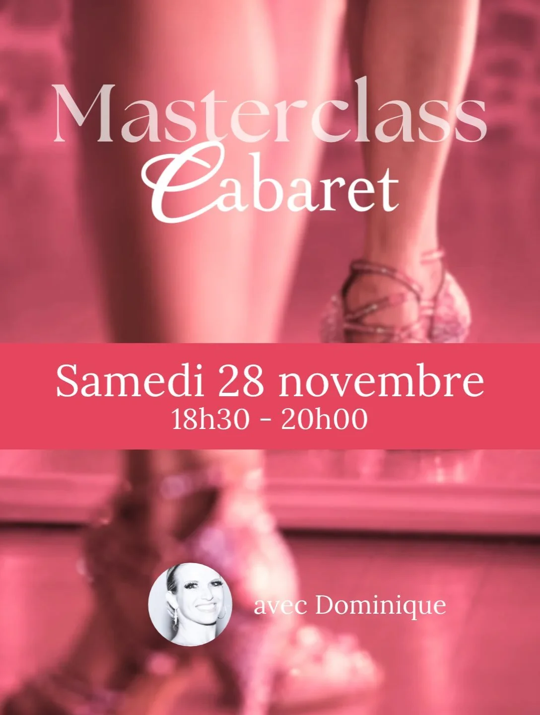 💗 CHANGEMENT DE DATE 💗
C&rsquo;est avec une grande joie que nous accueillerons, pour la premi&egrave;re fois au Studio Camille, une masterclass de cabaret men&eacute;e par Dominique de @amicalementshow .

Je suis particuli&egrave;rement touch&eacut