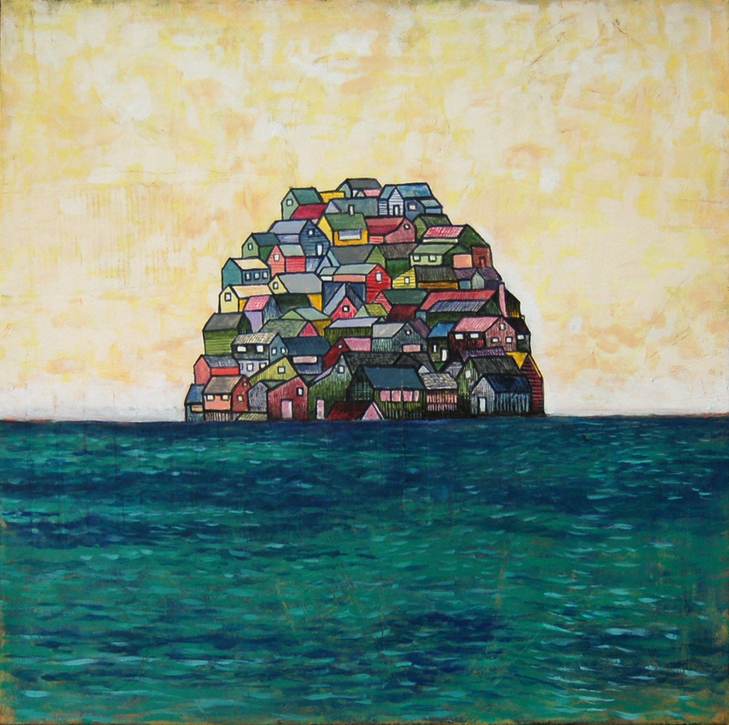  House Pile (Ocean) 2009 