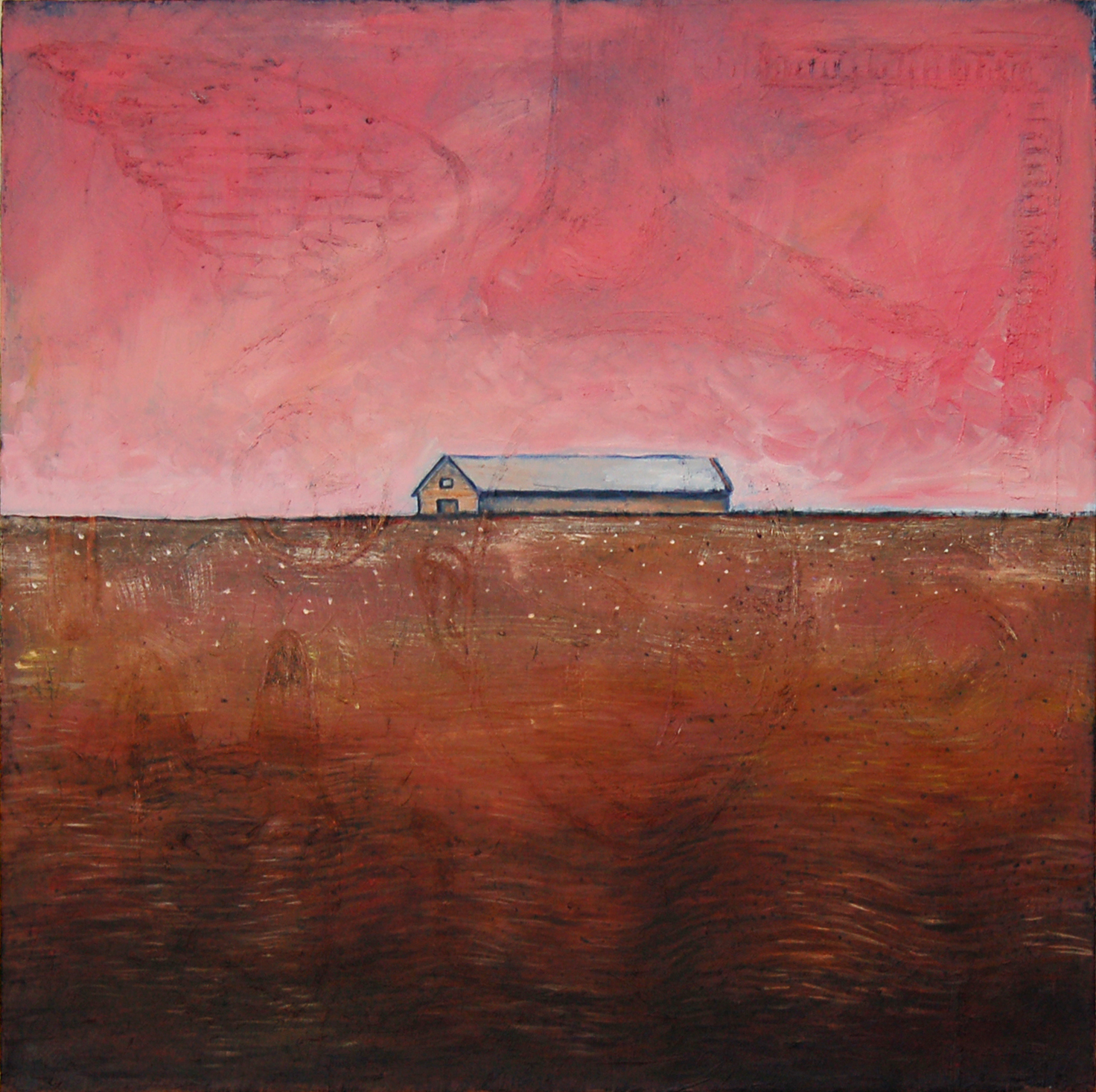  Lone House (Pink Sky) 2009 