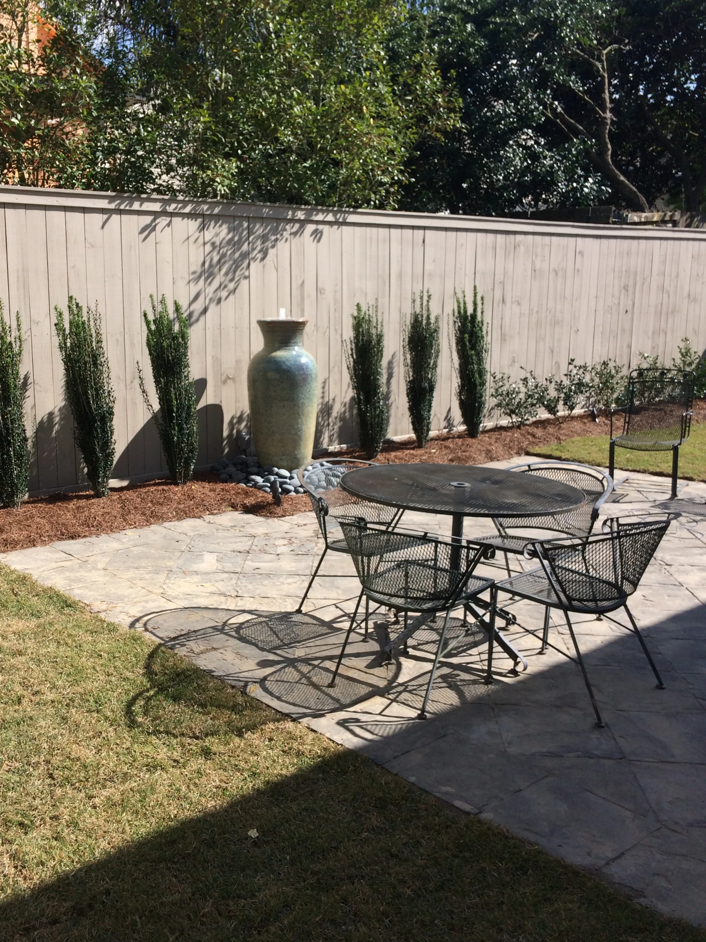 Backyard Transformation Uptown New Orleans